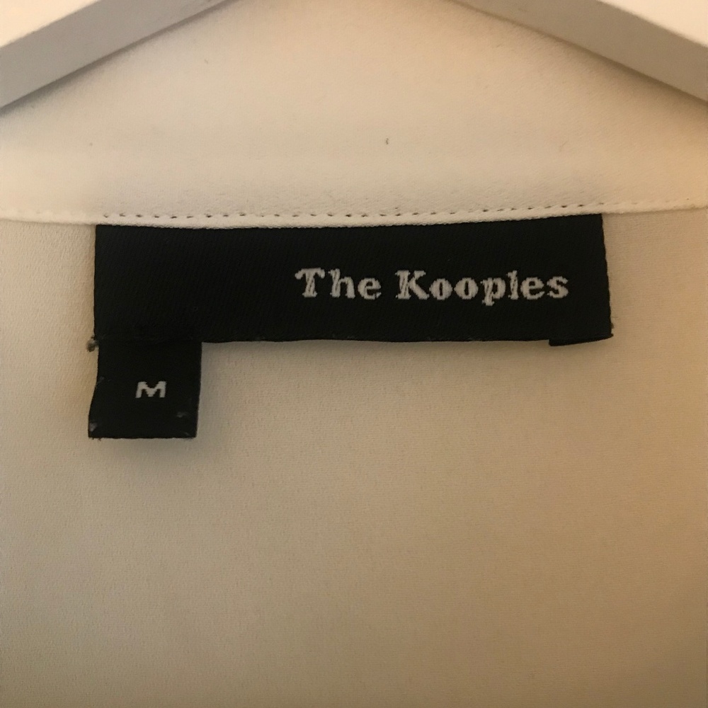 The Kooples buttoned down b/w - Picture 3 of 5